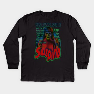 Suspiria, Classic Horror, (Version 2) Kids Long Sleeve T-Shirt